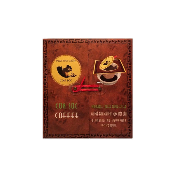 Brown Drip Filter Squirrel Coffee (Double Pack)
