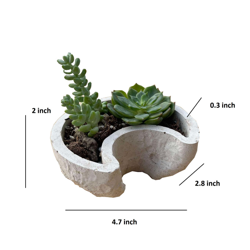 concrete pot plant moulds Crescent Moon Silicone Concrete Flower Pot Molds,Industrial Building D – Cutagift