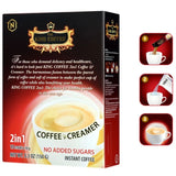 King Coffee 2-in-1 Instant Coffee & Creamer (Sugar-Free) – 15 Sachets