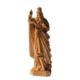 Carved Wooden Statue Of The Virgin Mary