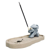 Minimalist Samurai Incense Holder Set