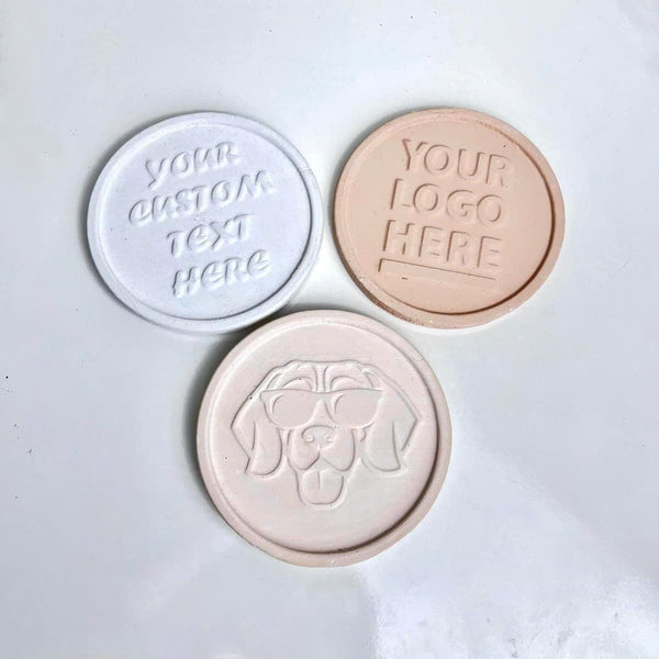 Round Concrete Coasters - Custom Coaster