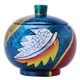 Lacquer Hand Painting Candy Jar
