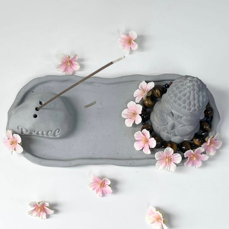 Peace incense holder
