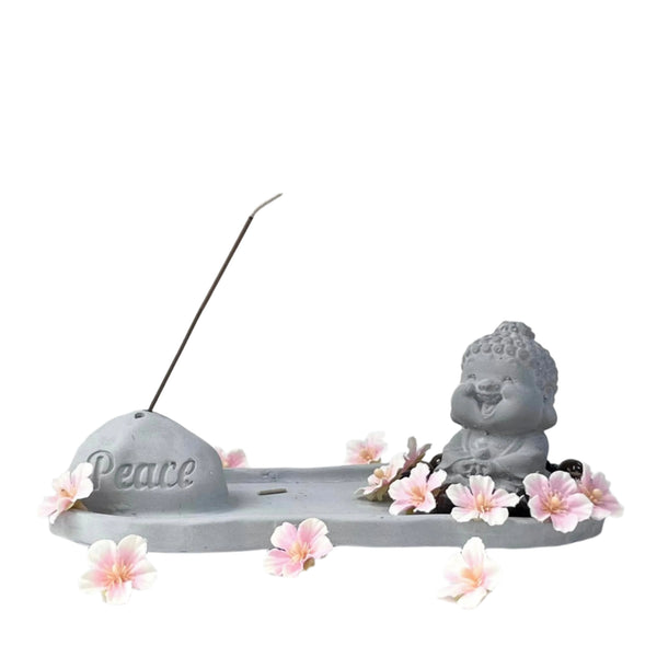 Peace incense holder