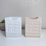 "Tiên Học Lễ, Hậu Học Văn" Concrete Pen Holder
