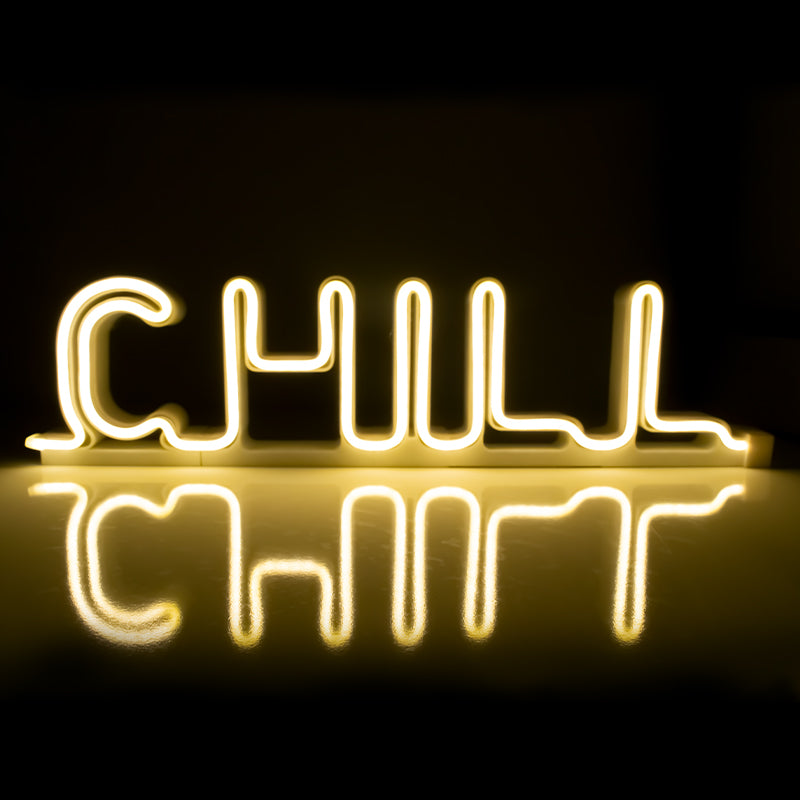 Chill Led Neon Sign - Self Standing
