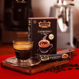 King Coffee Black Instant Coffee – Espresso (15 Sachets Box)