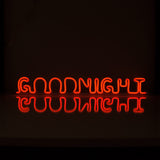 Goodnight Led Neon Sign - Self Standing
