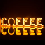 Coffee Led Neon Sign - Self Standing