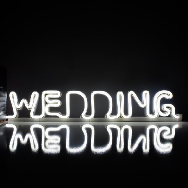 Wedding Led Neon Sign - Self Standing