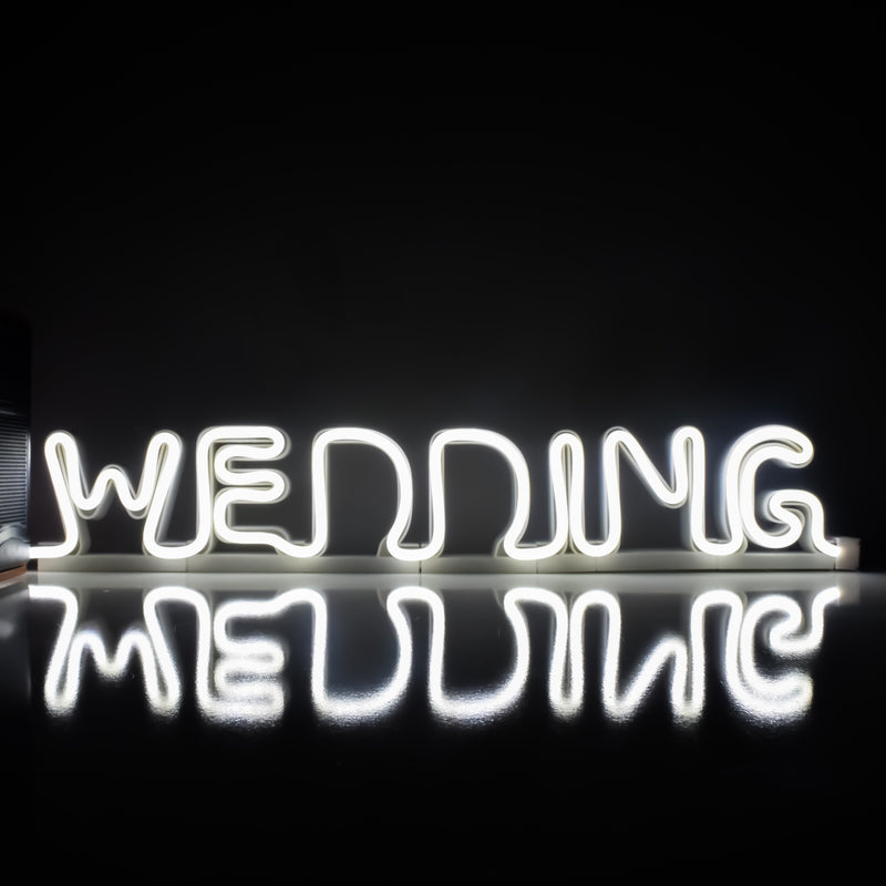 Wedding Led Neon Sign - Self Standing