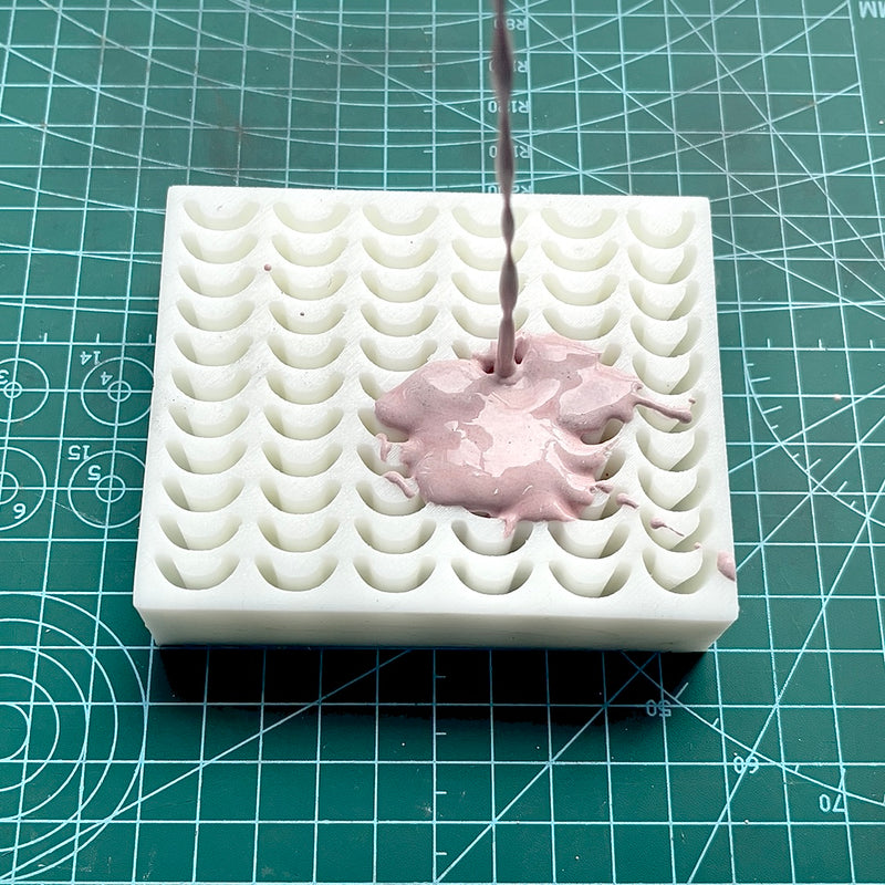 Mini Curved Roof Tile Mold