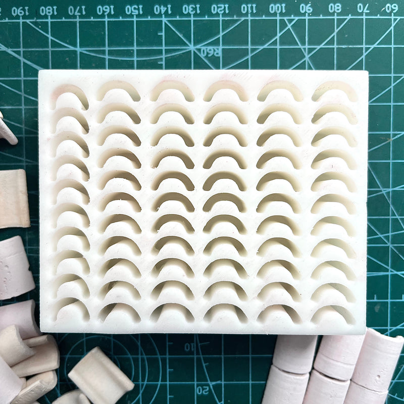 Mini Curved Roof Tile Mold