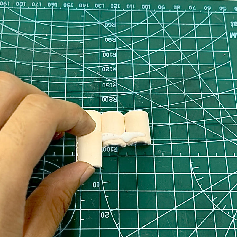 Mini Curved Roof Tile Mold