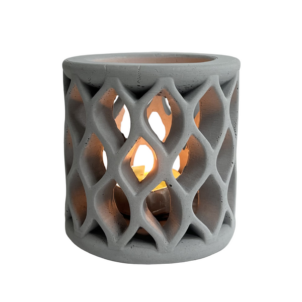 Lattice Glow Candle Holder