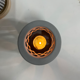 Lattice Glow Candle Holder