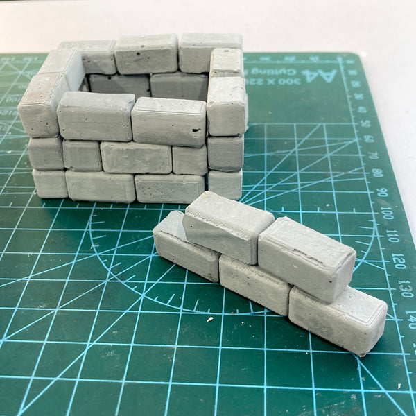 Miniature Brick Mold – Rectangular Brick Design