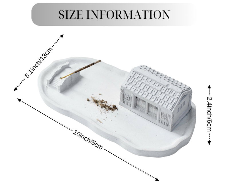 Pagoda incense holder
