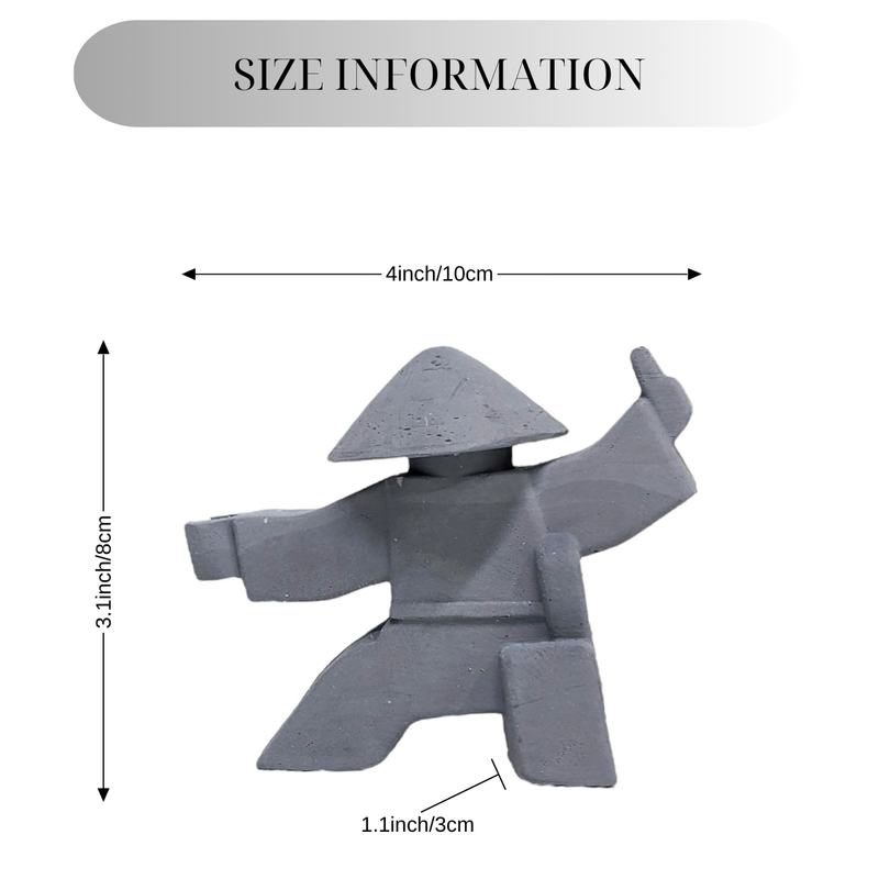 Minimalist Warrior Statue
