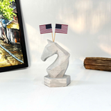 Concrete Horse Sculpture