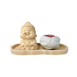 Tranquil Monk Candle Holder