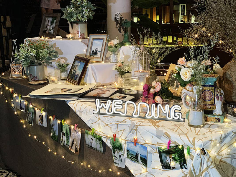 Wedding Led Neon Sign - Self Standing