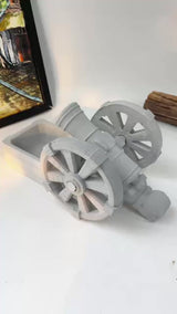 Cannon-Shaped Cigar Holder
