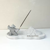 Warrior incense holder