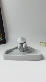 Warrior-Shaped Ashtray Holder