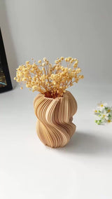 3D-Printed Water Wave Planter