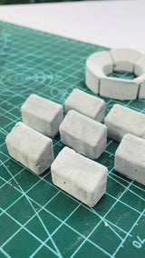 Coping Minature Bricks Mold