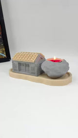 Mini Zen House Candle Holder