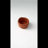 Minimalist Natural Clay Planter – 5 cm (Unglazed) 🌿🏺