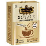 King Coffee Freeze-Dried Instant Coffee – Royale Classic Blend (12 Sachets )