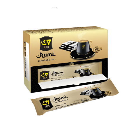 G7 Gold Rumi Instant Milk Coffee - Trung Nguyen Legend