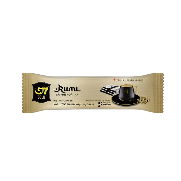G7 Gold Rumi Instant Milk Coffee - Trung Nguyen Legend