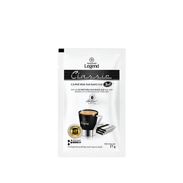 Instant Roasted 3-in-1 Classic Milk Coffee - Trung Nguyen Legend
