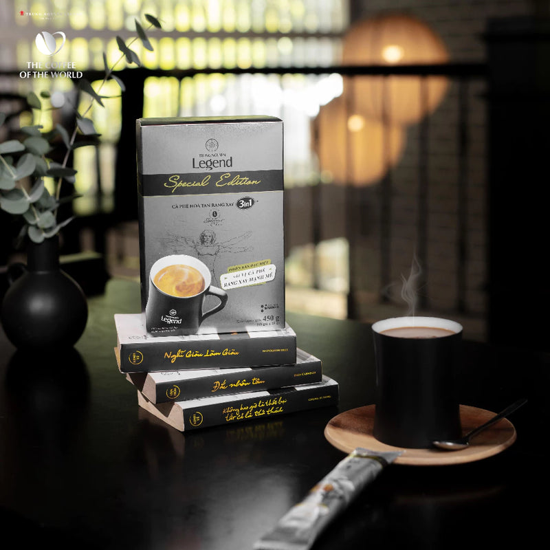 Instant Milk Coffee 3in1 Special Edition (Roasted & Ground) - Trung Nguyen Legend