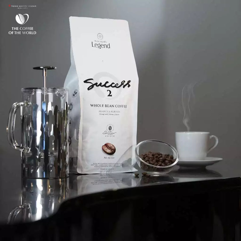 Success 2 Roasted Coffee Beans - Trung Nguyen Legend