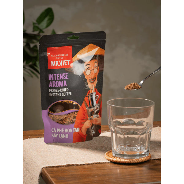 Intense Aroma Freeze-Dried Instant Coffee MR.VIET - 75gr