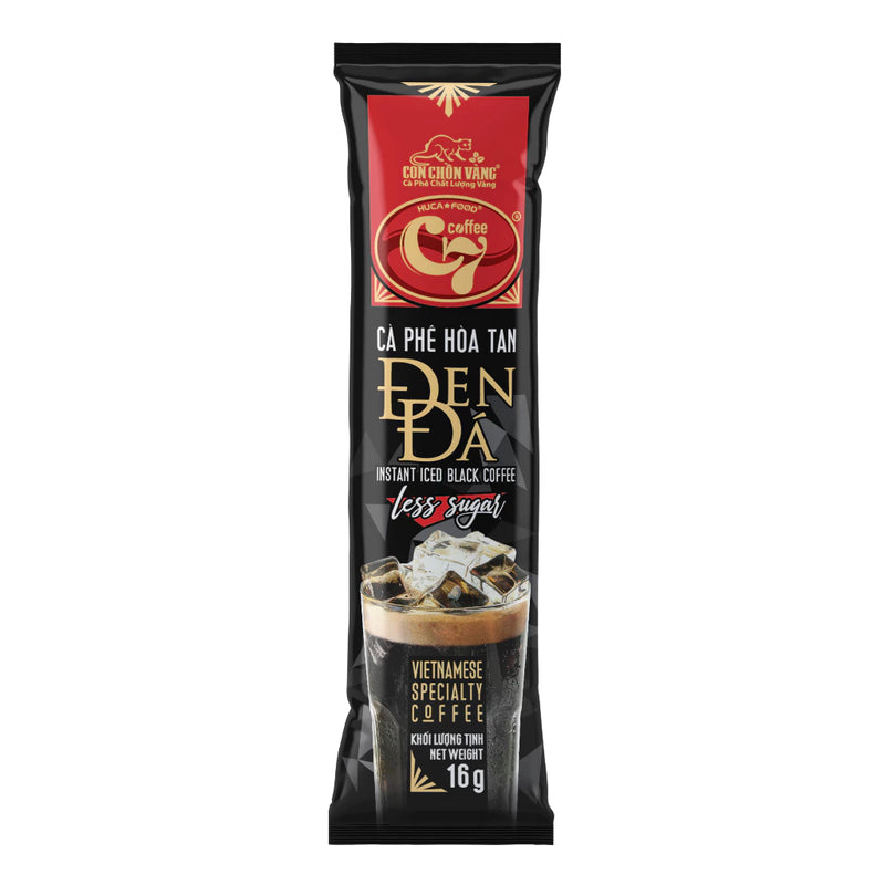 Instant Coffee 2-in-1 (Iced Black Coffee) - Con Chon Vang C7