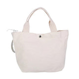 Custom Printed Canvas Tote Bag with Snap Button – 13.8" × 11.8" × 3.9"