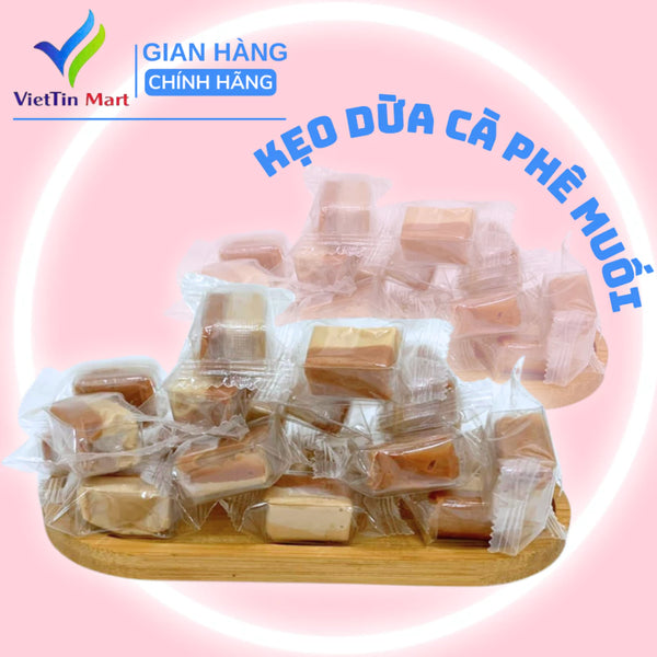 Coffee coconut candy with salt (350g)