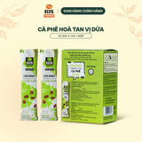 Instant Coconut Milk Coffee 3-in-1 – Box of 15 Sachets