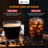 VIETNAM COFFEE Justbrew Black Instant Coffee – 50 Sachets
