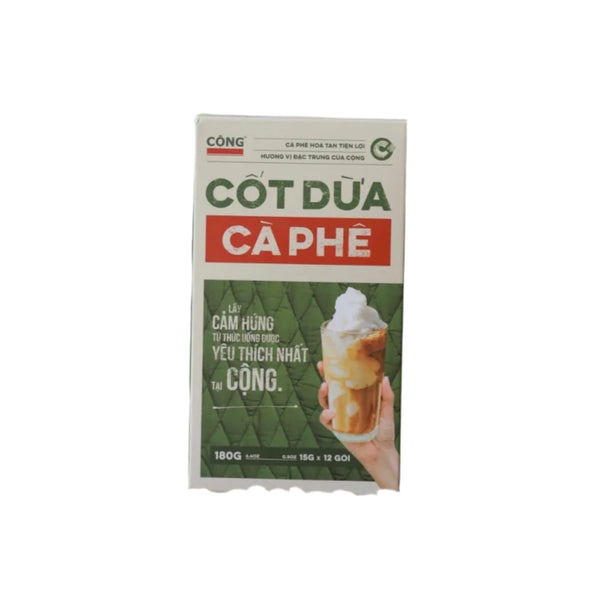 Instant Coconut Coffee - Cong Coffee