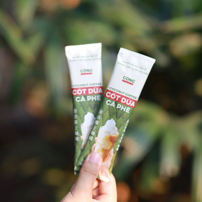 Instant Coconut Coffee - Cong Coffee