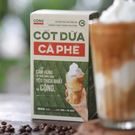 Instant Coconut Coffee - Cong Coffee