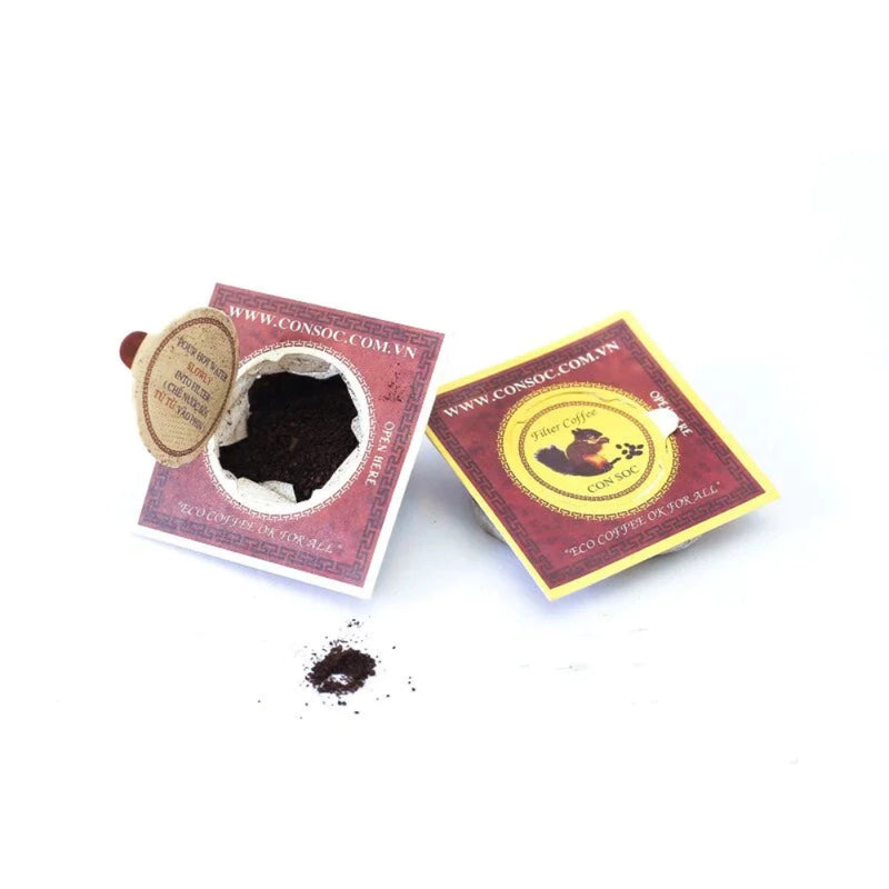Black Drip Filter Squirrel Coffee (Single Box)